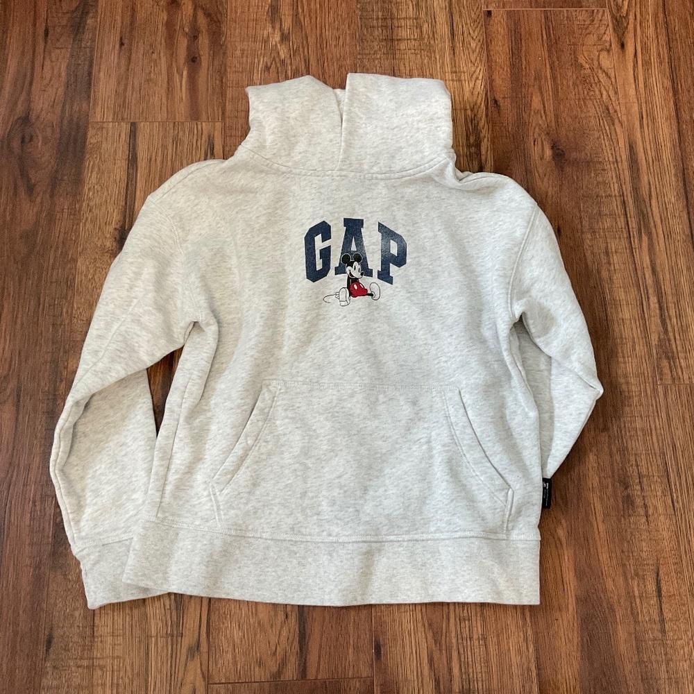 Official Gap x Disney Kids unisex soft hoodie.